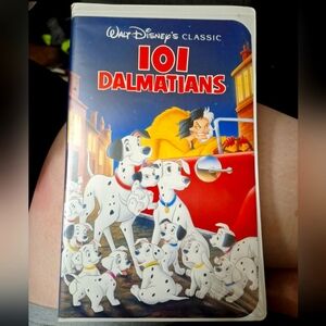 101 Dalmations VHS (Walt Disney, 1992) Black Diamond Edition ~ Clamshell